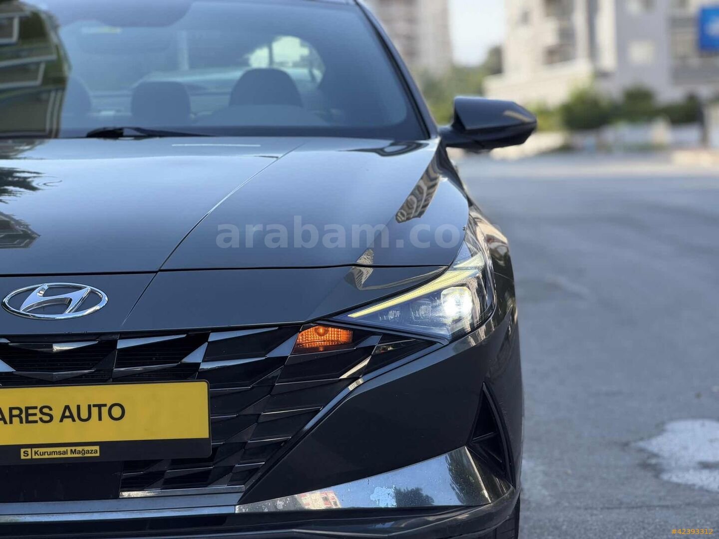 Galeriden Hyundai Elantra 1.6 MPI Elite 2021 Model Mersin 158.000 km Füme 2