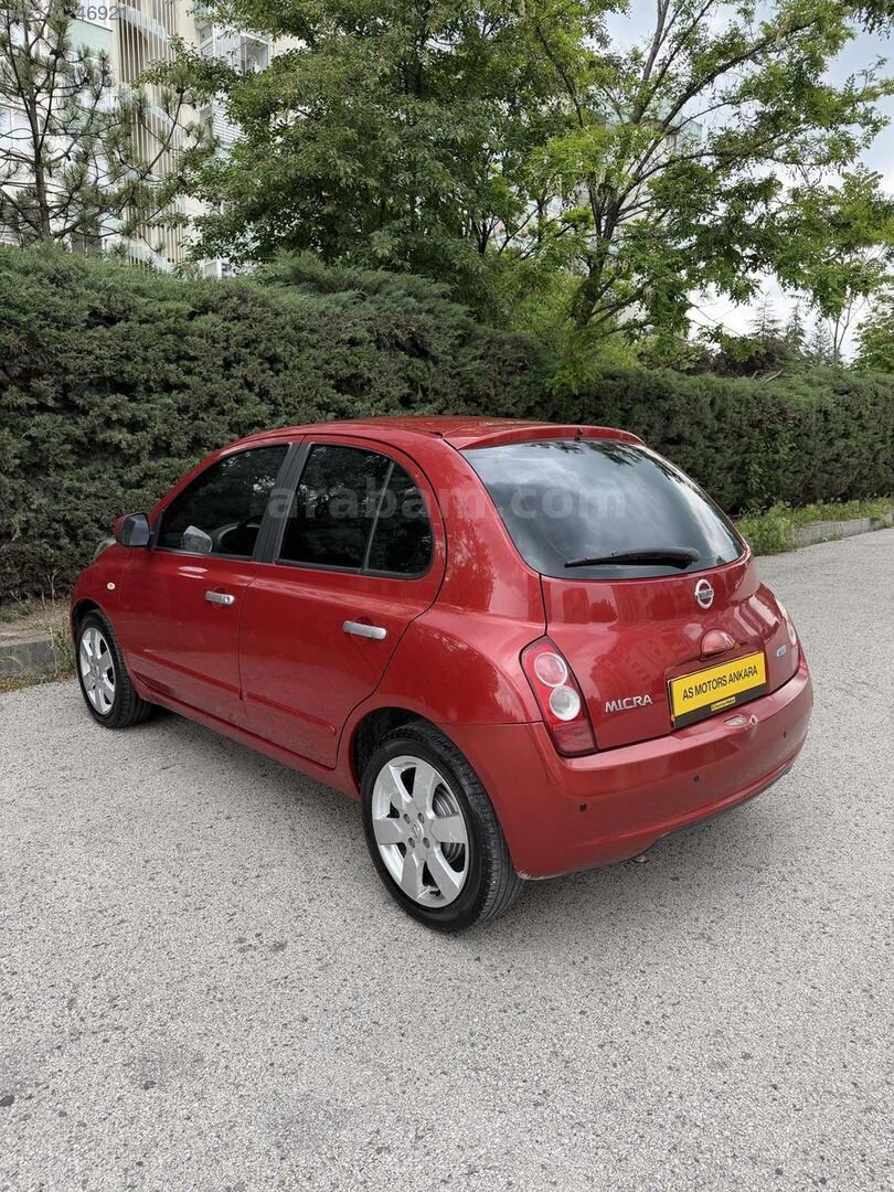 Galeriden Nissan Micra 1.2 Passion 2010 Model Ankara 104.000 km Kırmızı 7