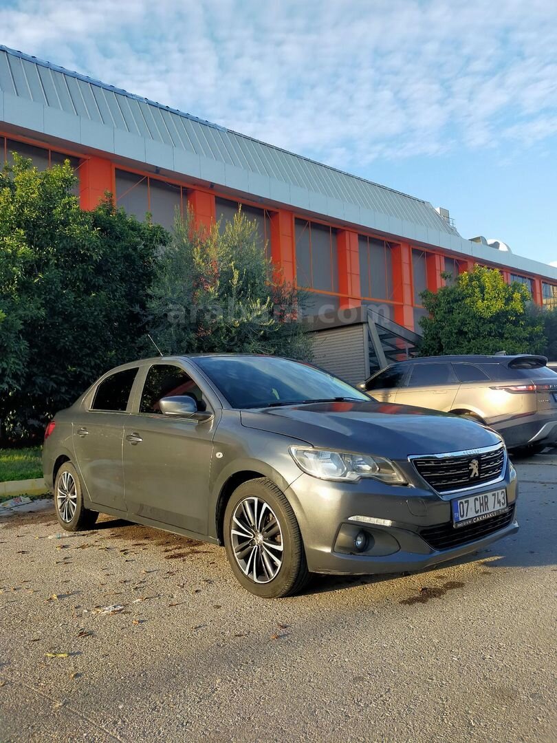 Sahibinden Peugeot 301 1.6 HDi Allure 2017 Model Antalya 180.000 km Füme 4
