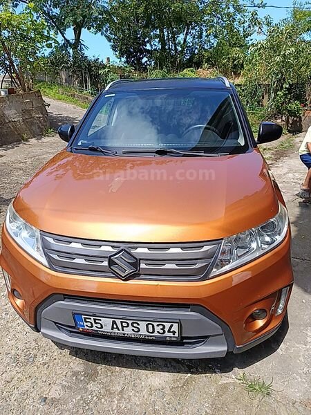 Sahibinden Suzuki Vitara 1.6 GL Plus 2017 Model 61.000 km Turuncu muayenesini bugün yaptırdım.