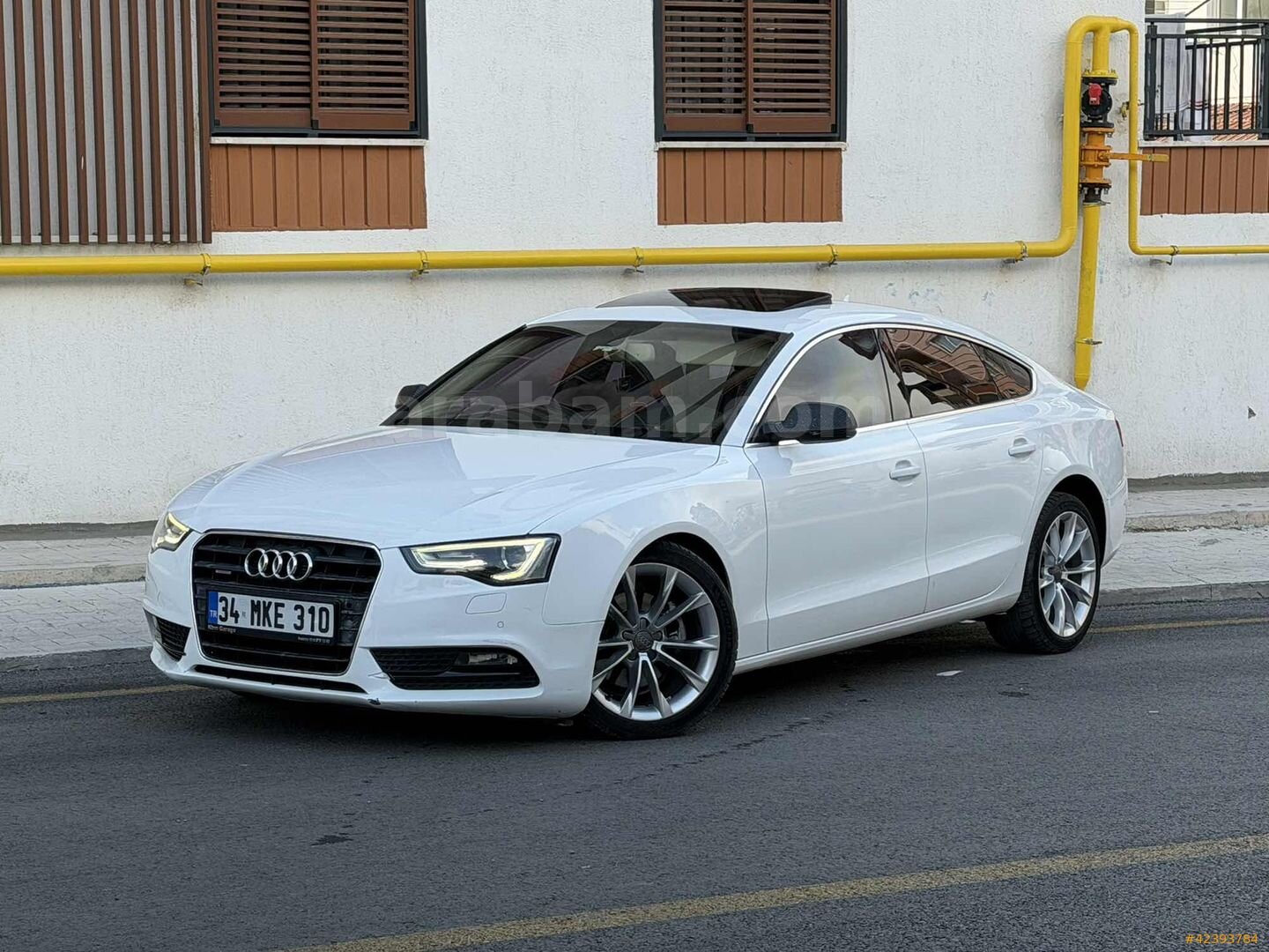 Galeriden Audi A5 Sportback 2.0 TDI Quattro 2014 Model Hatay 238.000 km Beyaz 3