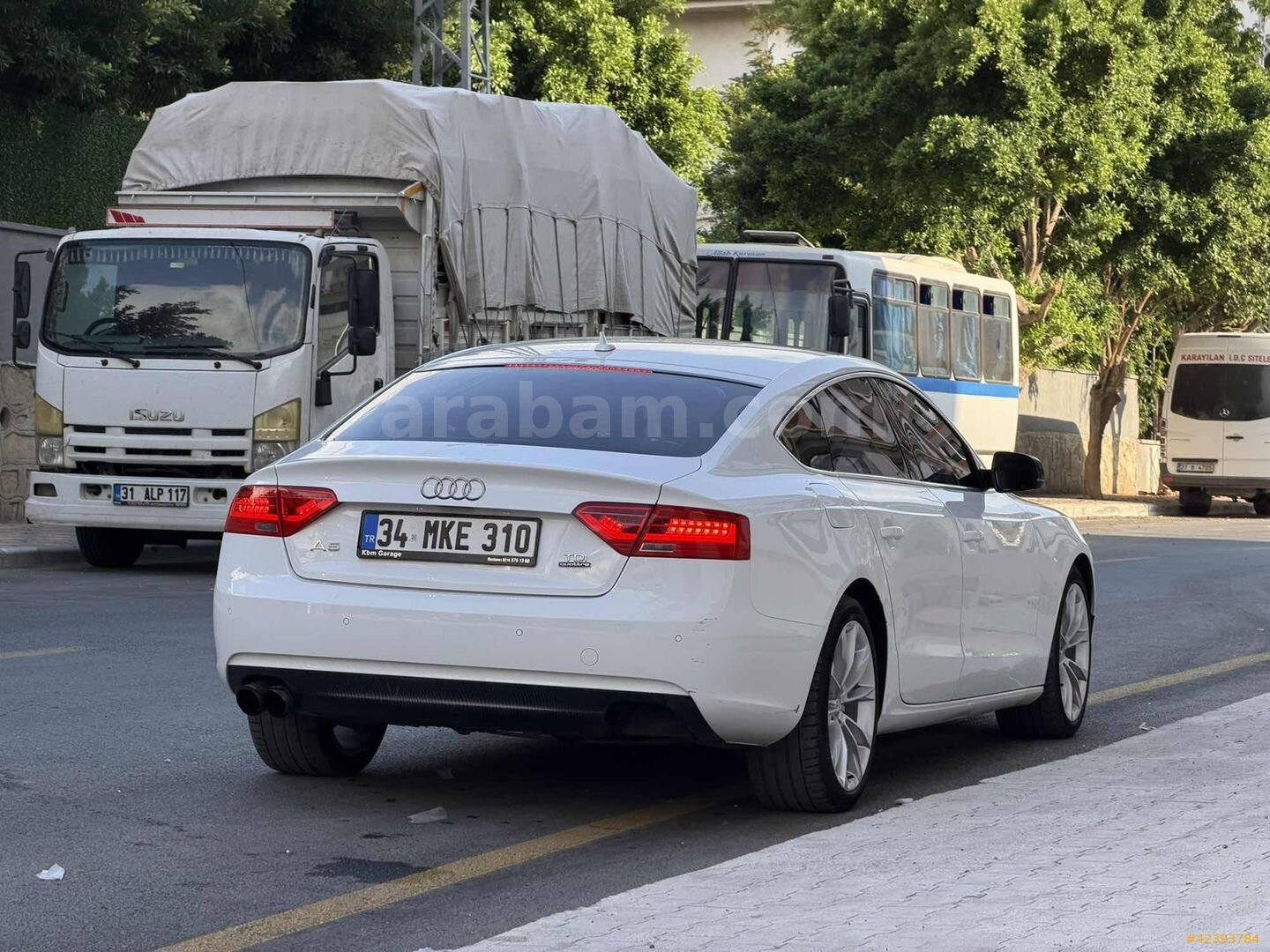 Galeriden Audi A5 Sportback 2.0 TDI Quattro 2014 Model Hatay 238.000 km Beyaz 5