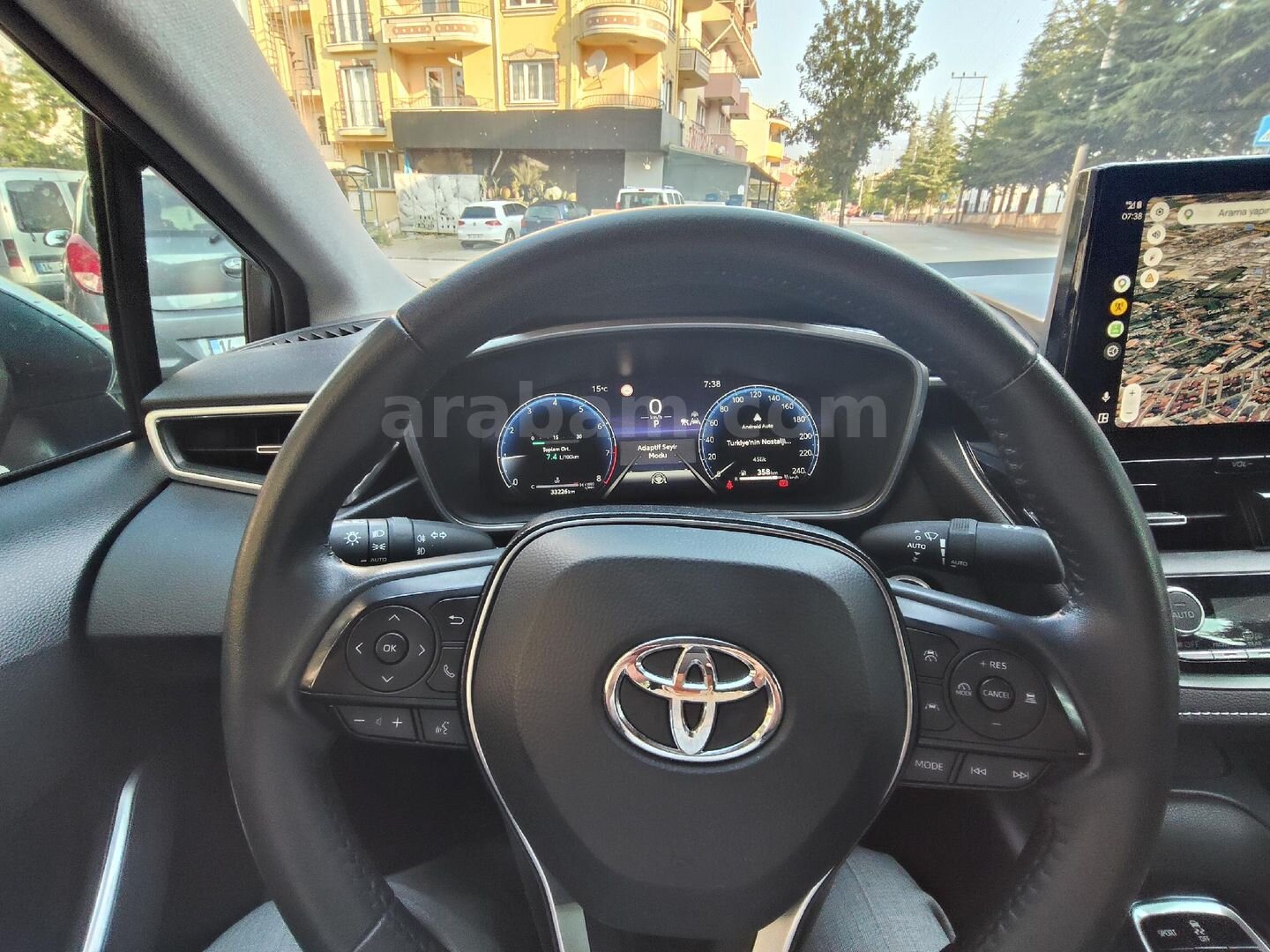 Sahibinden Toyota Corolla 1.5 Dream X-Pack 2025 Model Bolu 33.000 km Gri (Gümüş) 7