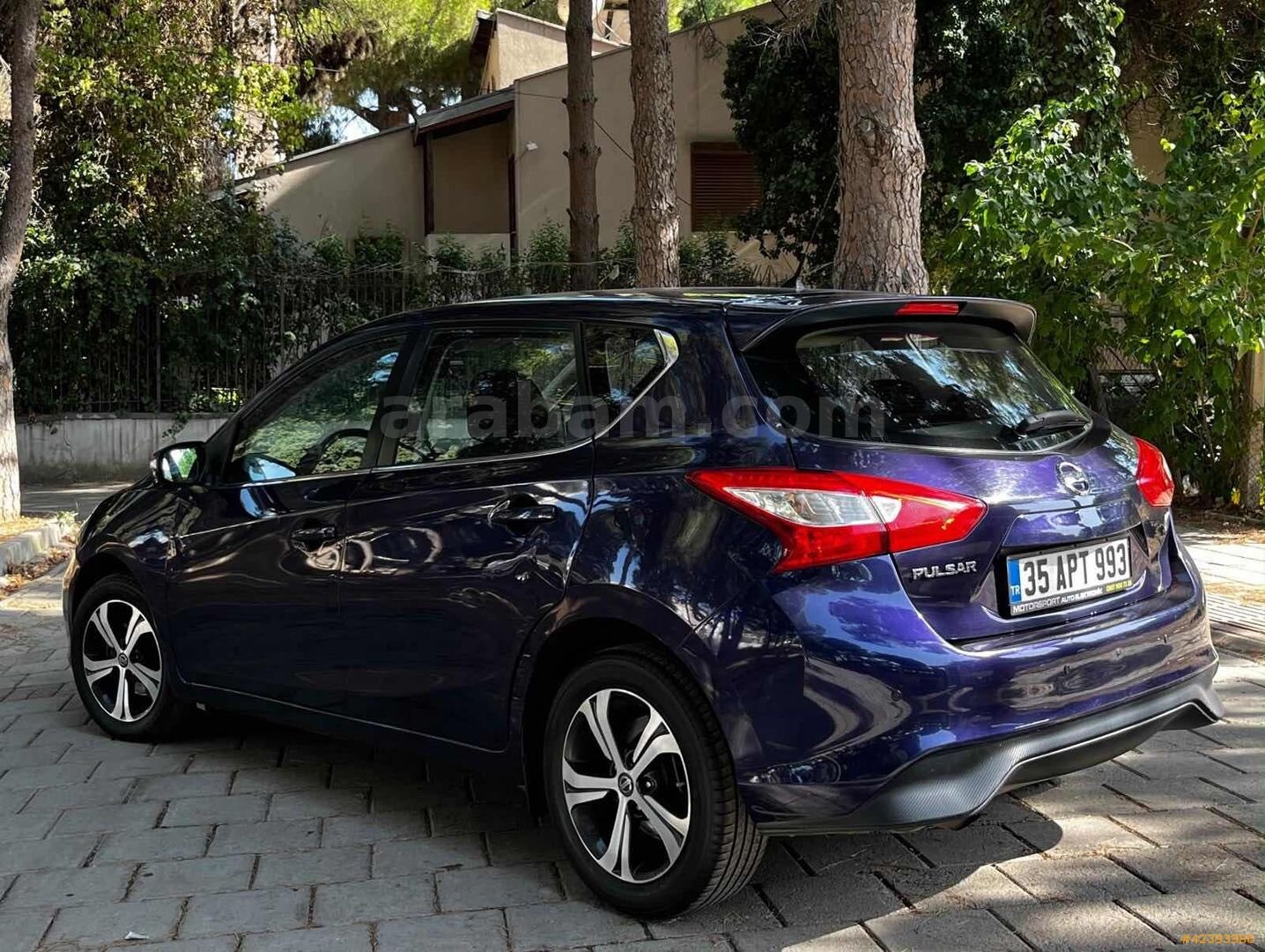 Galeriden Nissan Pulsar 1.2 Tekna 2016 Model İzmir 80.000 km Mavi 6