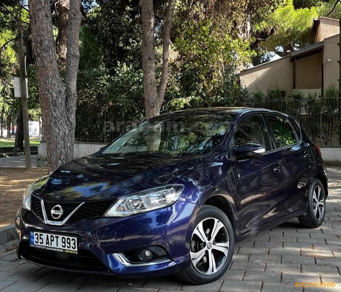 Galeriden Nissan Pulsar 1.2 Tekna 2016 Model İzmir 80.000 km Mavi