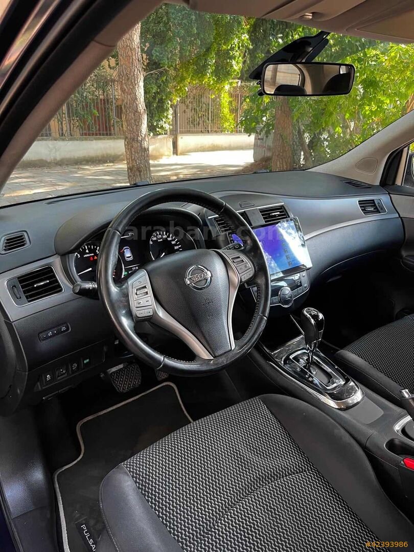 Galeriden Nissan Pulsar 1.2 Tekna 2016 Model İzmir 80.000 km Mavi 7