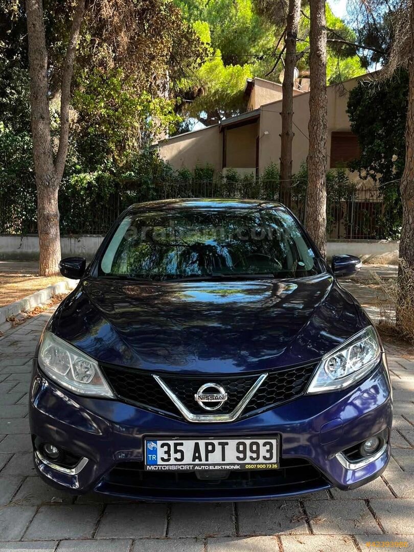 Galeriden Nissan Pulsar 1.2 Tekna 2016 Model İzmir 80.000 km Mavi 2