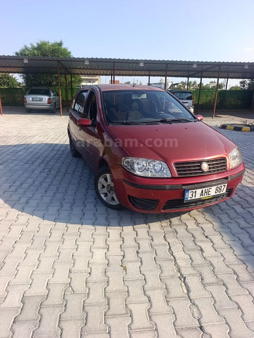 Sahibinden Fiat Punto 1.3 Multijet Dynamic 2005 Model Hatay 350.000 km Kırmızı 2