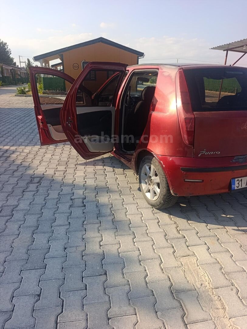 Sahibinden Fiat Punto 1.3 Multijet Dynamic 2005 Model Hatay 350.000 km Kırmızı 3