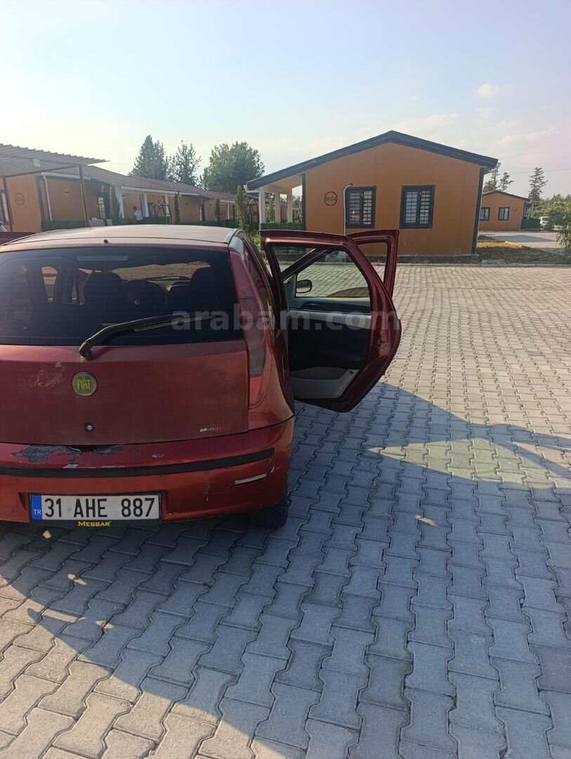 Sahibinden Fiat Punto 1.3 Multijet Dynamic 2005 Model Hatay 350.000 km Kırmızı 4