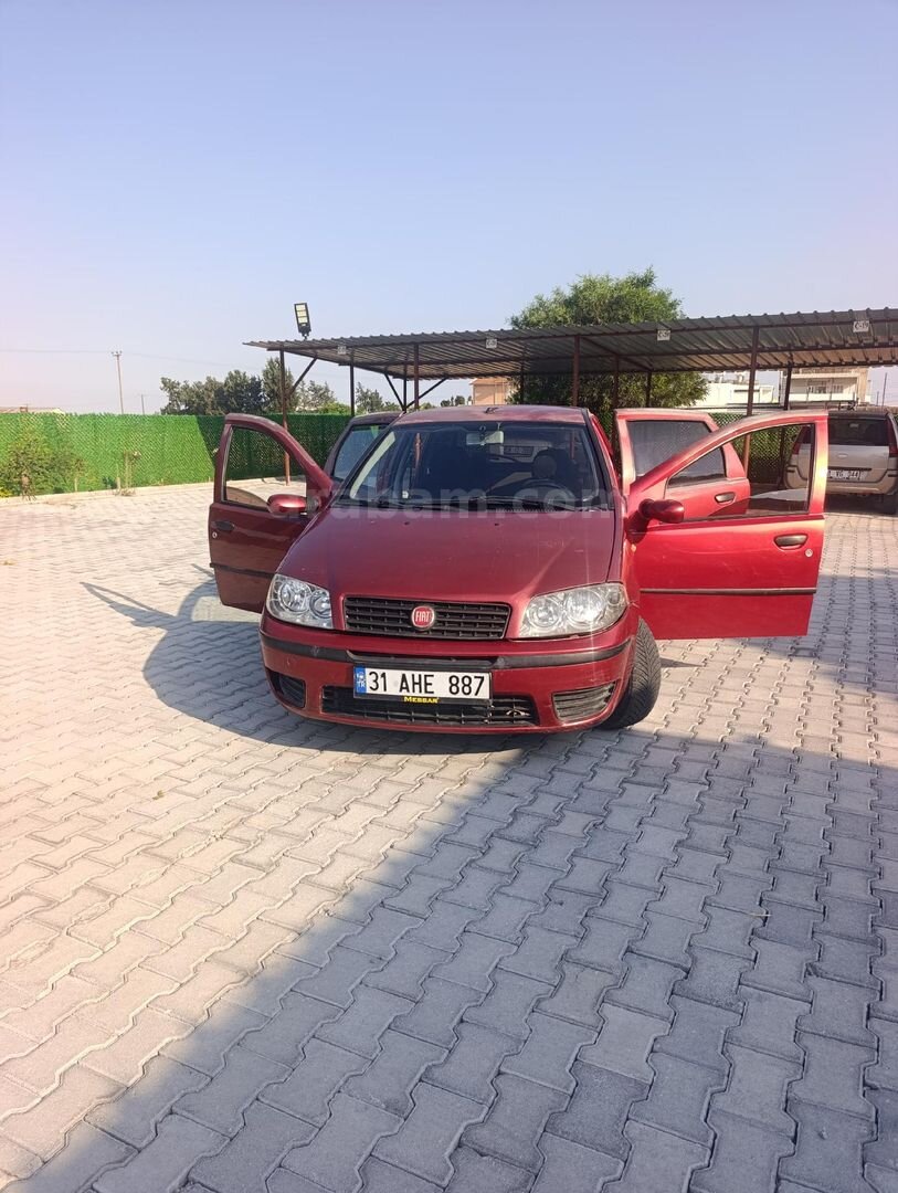 Sahibinden Fiat Punto 1.3 Multijet Dynamic 2005 Model Hatay 350.000 km Kırmızı 5