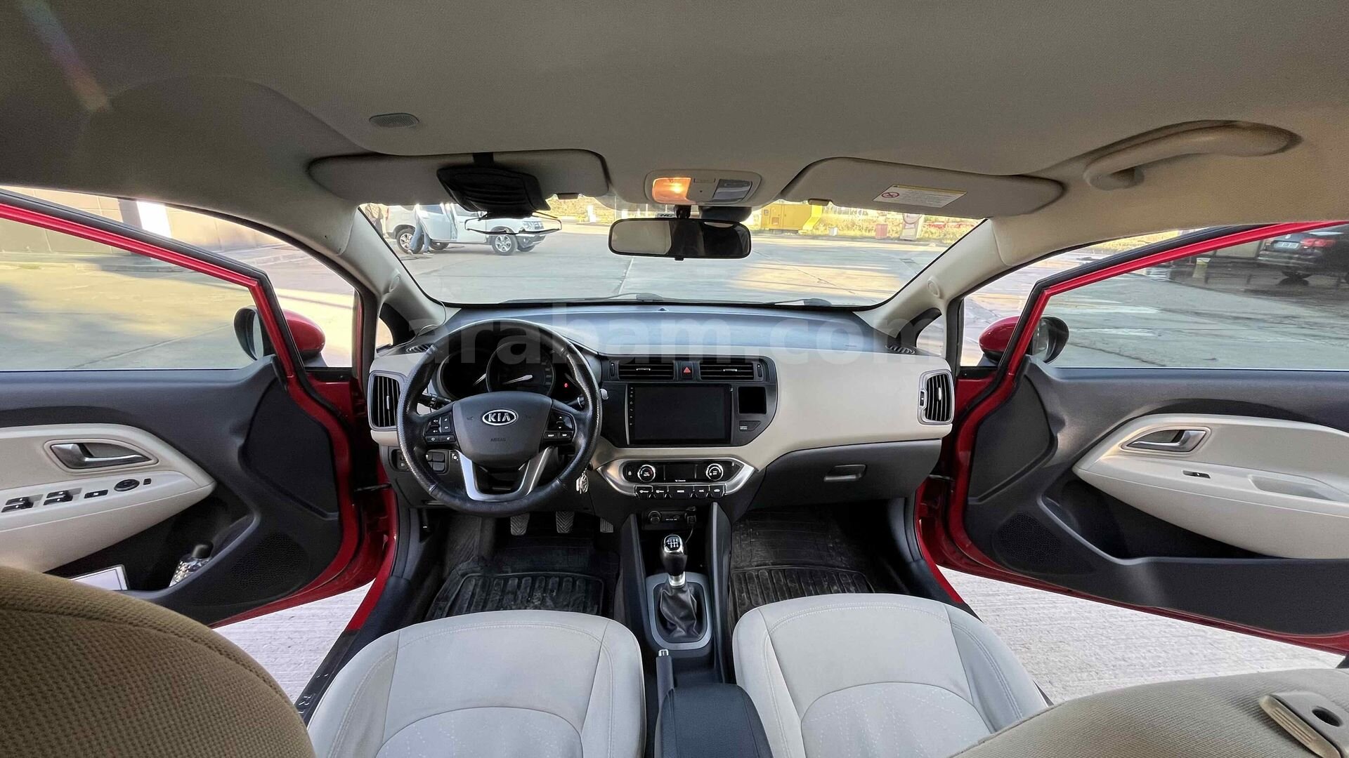 Sahibinden Kia Rio 1.4 CVVT Fancy 2012 Model Erzurum 168.500 km Kırmızı 2