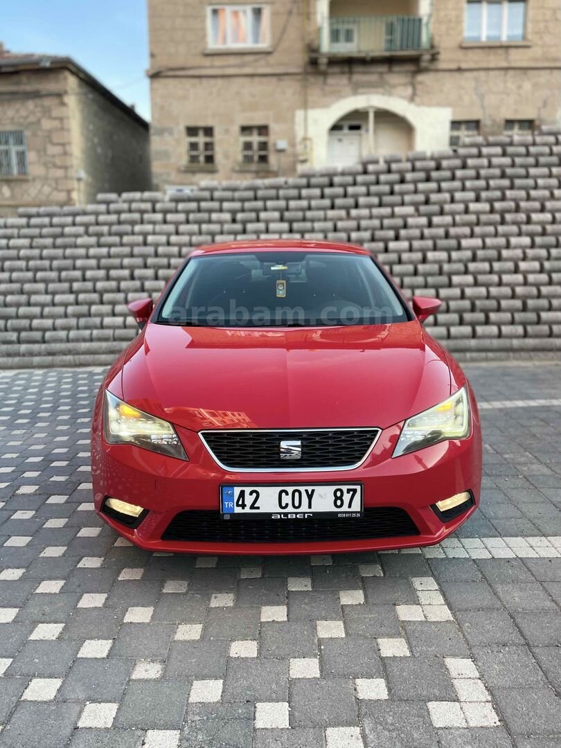 Sahibinden Seat Leon 1.2 TSI Style 2014 Model Sivas 120.000 km Kırmızı 1