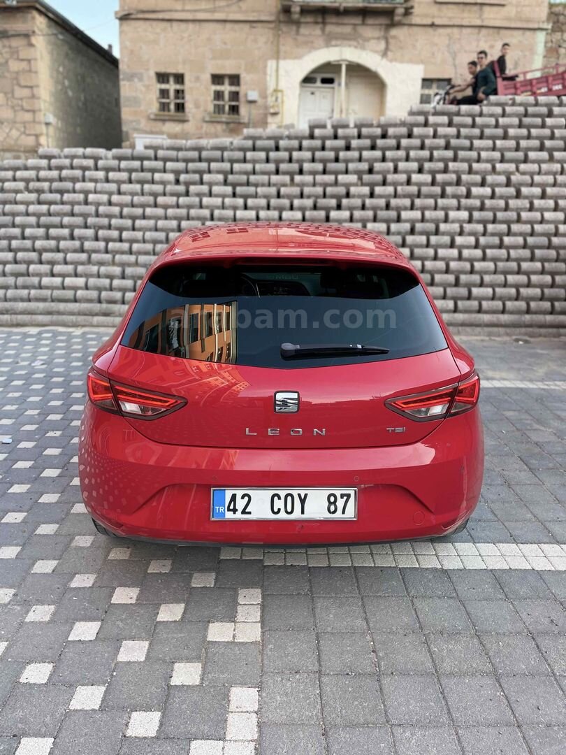 Sahibinden Seat Leon 1.2 TSI Style 2014 Model Sivas 120.000 km Kırmızı 4