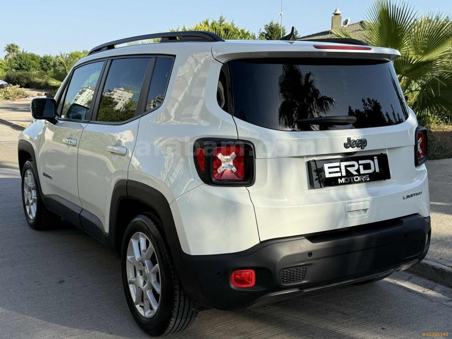 Galeriden Jeep Renegade 1.3 T Limited 2022 Model Antalya 93.250 km Beyaz 7