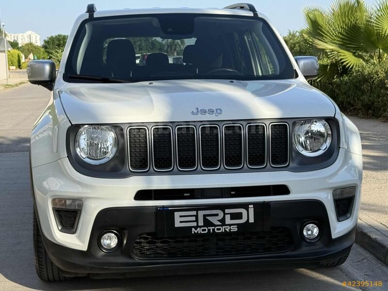 Galeriden Jeep Renegade 1.3 T Limited 2022 Model Antalya 93.250 km Beyaz