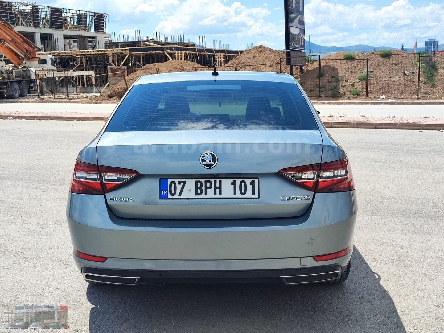 Galeriden Skoda SuperB 1.6 TDI Prestige 2016 Model Konya 227.000 km Gri 6