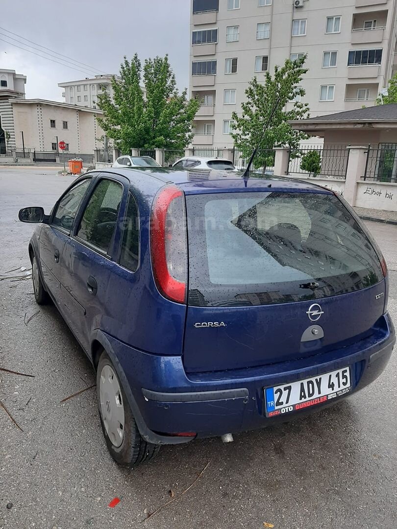 Sahibinden Opel Corsa 1.3 CDTI Essentia 2005 Model Gaziantep 250.000 km Mavi 2