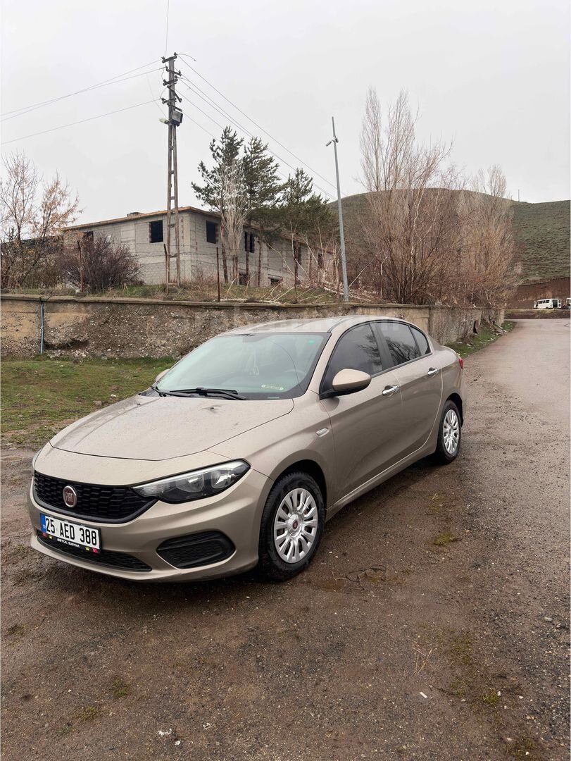 Sahibinden Fiat Egea 1.4 Fire Easy 2020 Model Erzurum 99.000 km Bej 2