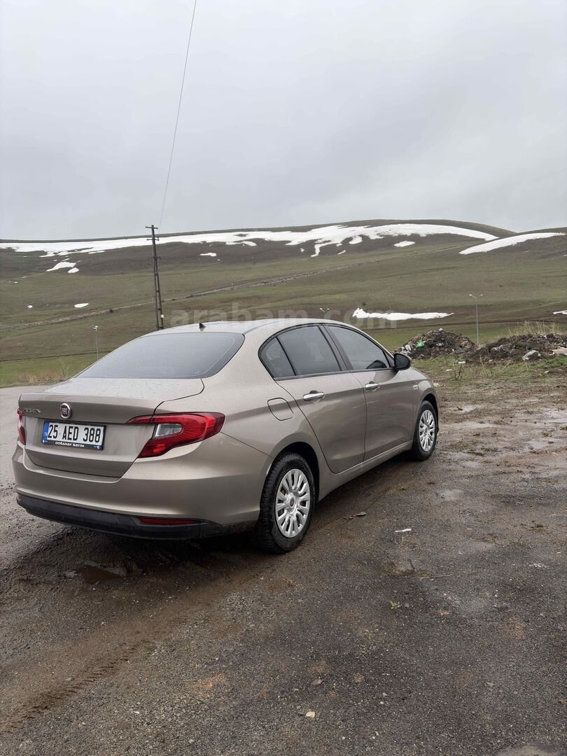 Sahibinden Fiat Egea 1.4 Fire Easy 2020 Model Erzurum 99.000 km Bej 5
