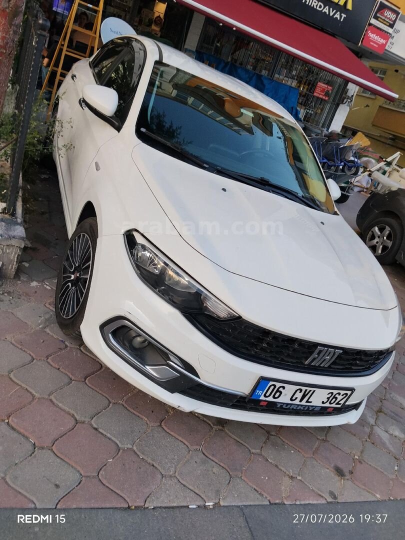 Sahibinden Fiat Egea 1.4 Fire Easy 2022 Model Ankara 174.000 km Beyaz 1