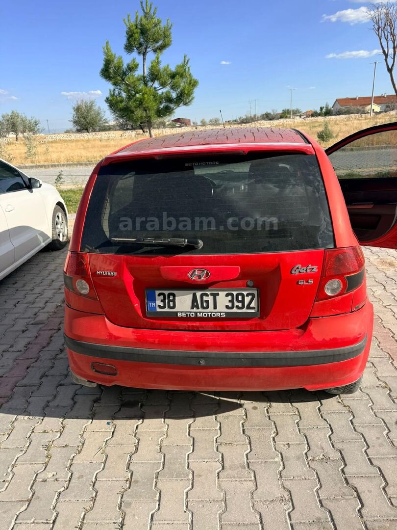Sahibinden Hyundai Getz 1.3 GLS 2005 Model Aksaray 282.000 km Kırmızı 6