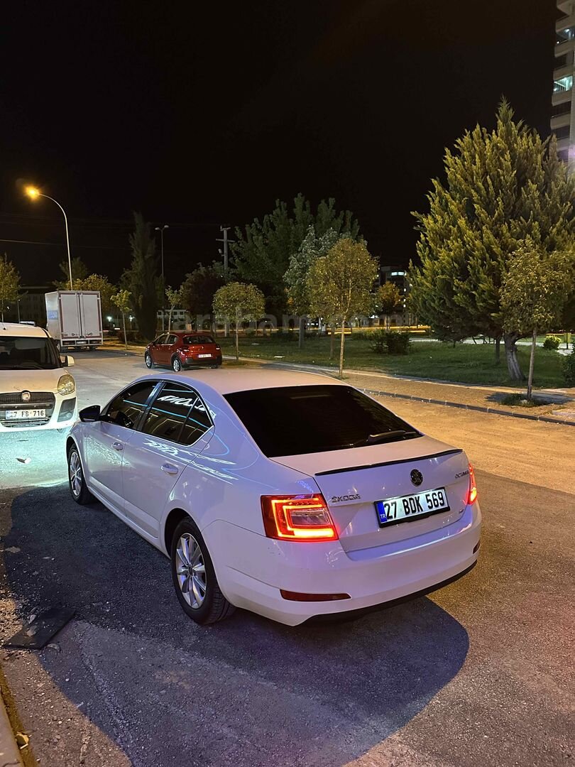 Sahibinden Skoda Octavia 1.6 TDI Elegance CR 2013 Model Gaziantep 196.500 km Beyaz 3