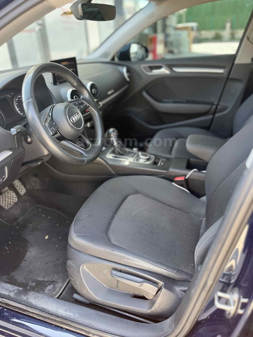 Sahibinden Audi A3 Sedan 1.6 TDI Dynamic 2017 Model Mardin 123.000 km Mavi (metalik) 7