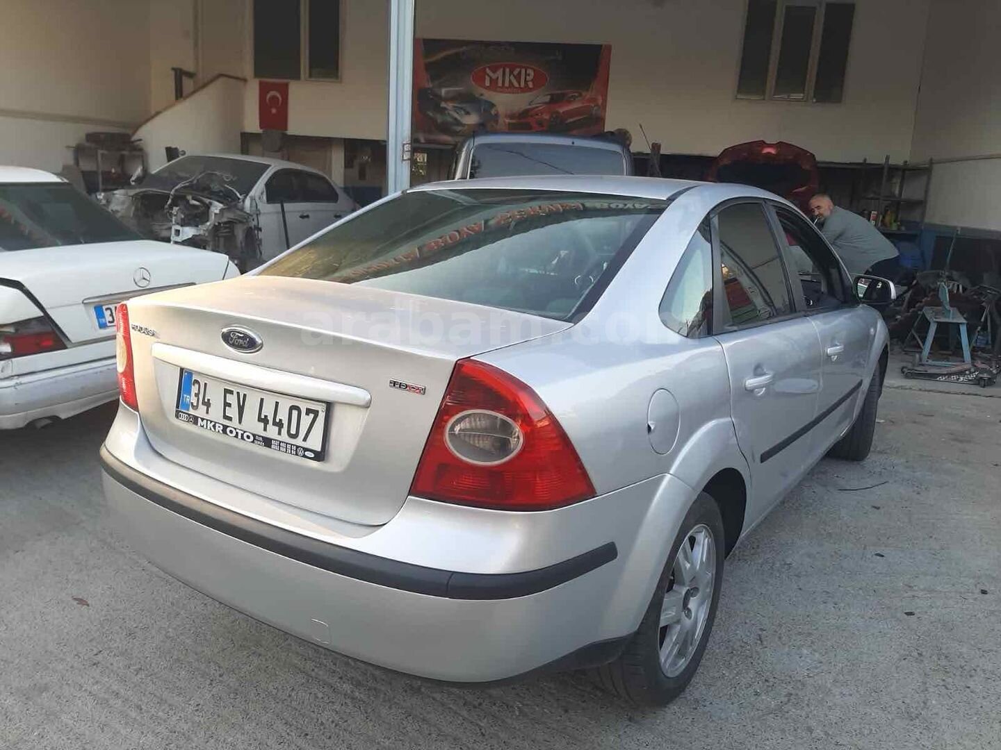 Sahibinden Ford Focus 1.6 TDCi Trend 2007 Model İstanbul 250.000 km Gri (metalik) 4