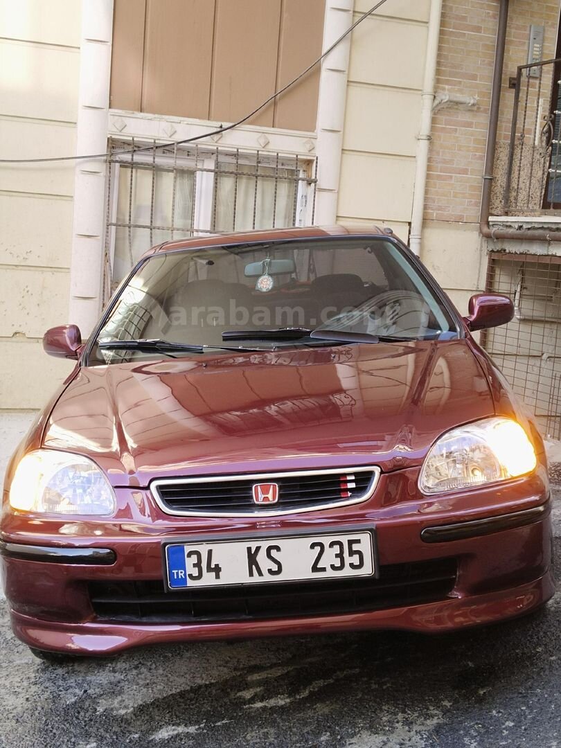 Sahibinden Honda Civic 1.6 i ES 1998 Model İstanbul 252.000 km Bordo 2