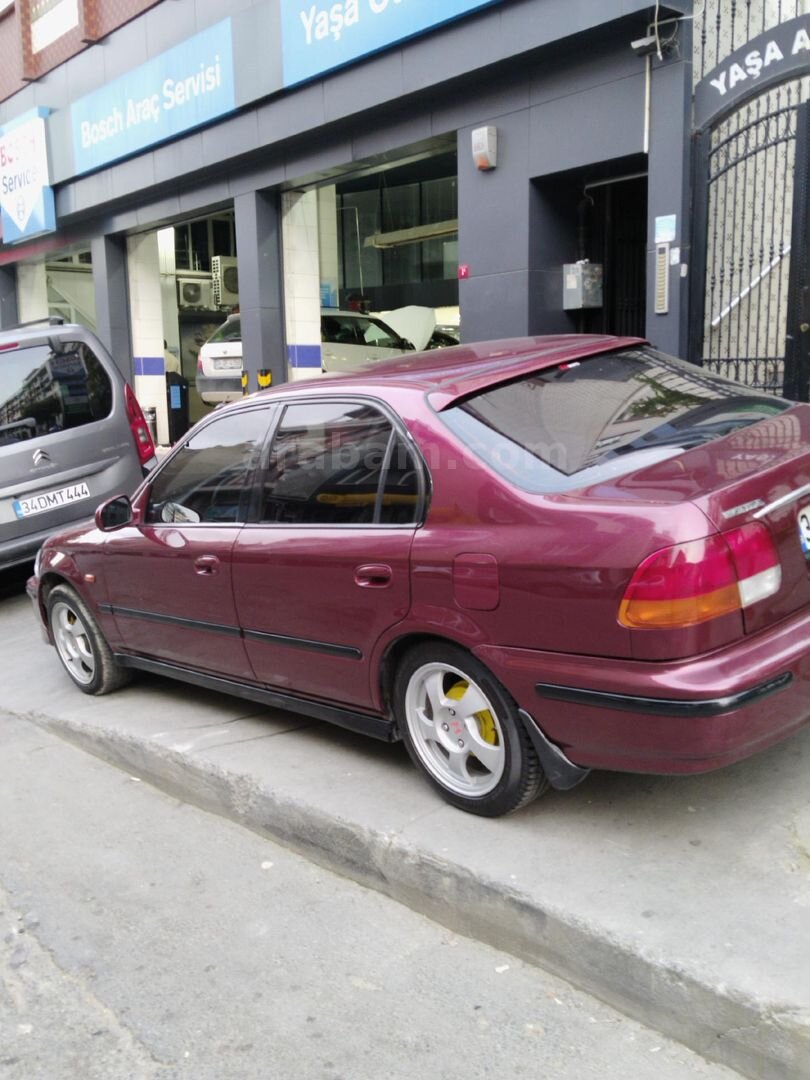 Sahibinden Honda Civic 1.6 i ES 1998 Model İstanbul 252.000 km Bordo 3