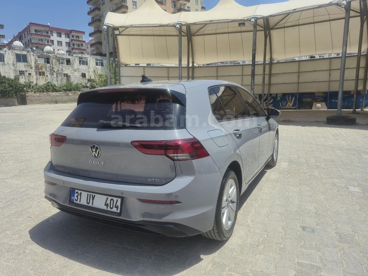 Sahibinden Volkswagen Golf 1.0 eTSI Life 2021 Model Mardin 66.500 km Gri (metalik) 2