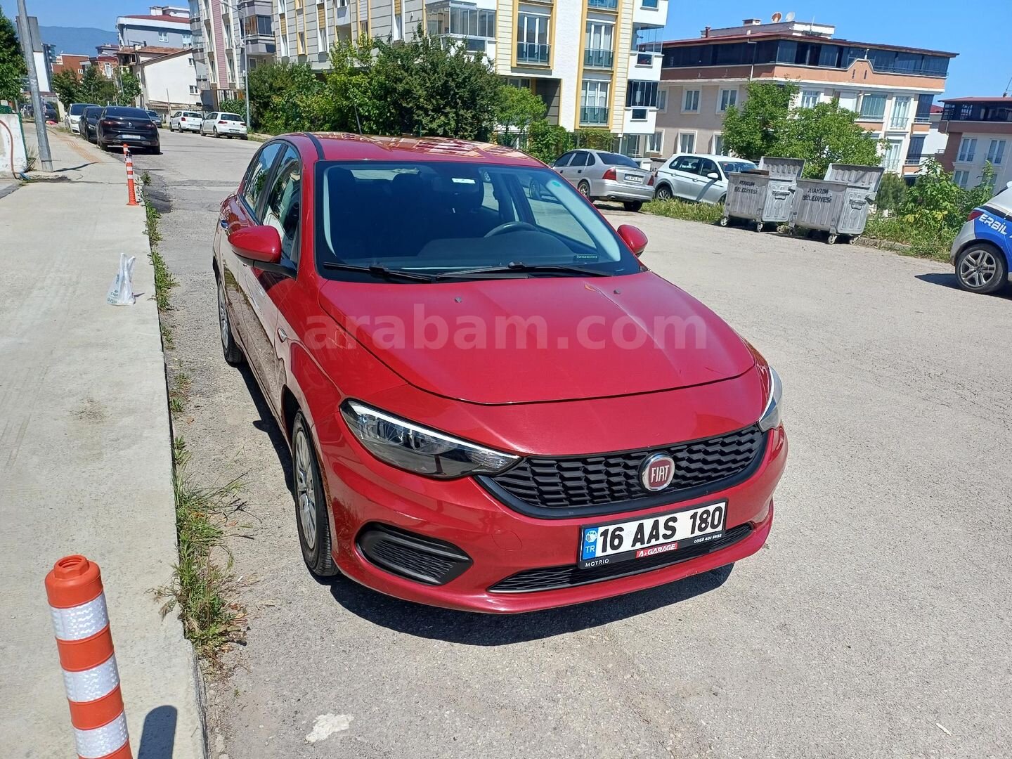Sahibinden Fiat Egea 1.4 Fire Easy 2019 Model Samsun 94.500 km Bordo 7