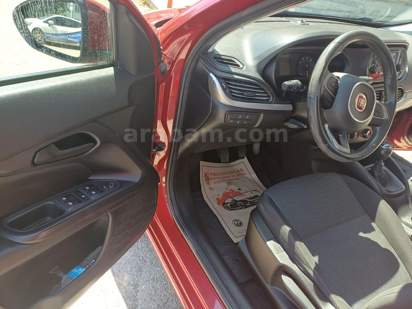 Sahibinden Fiat Egea 1.4 Fire Easy 2019 Model Samsun 94.500 km Bordo 3
