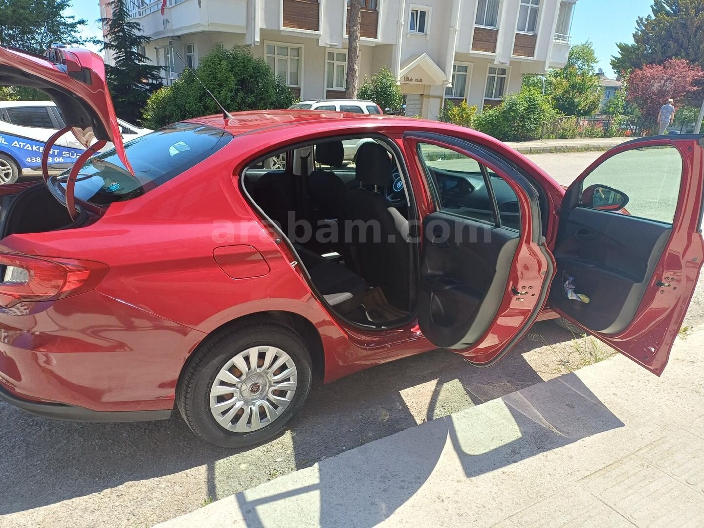Sahibinden Fiat Egea 1.4 Fire Easy 2019 Model Samsun 94.500 km Bordo 2