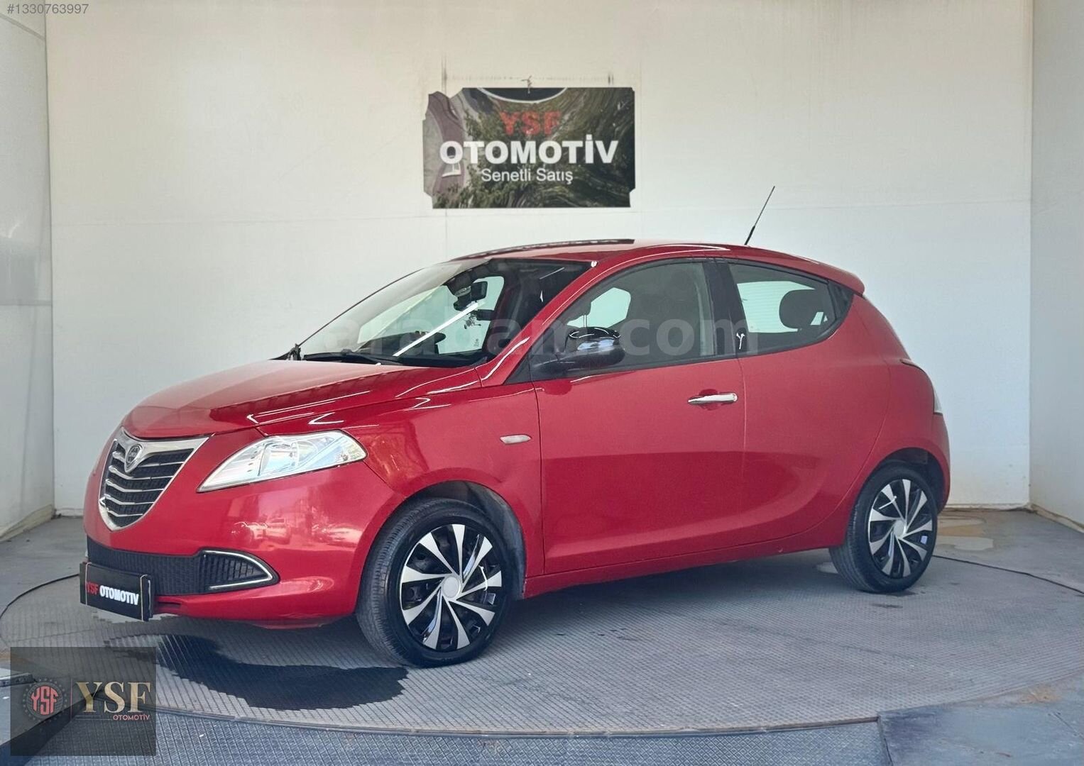 Galeriden Lancia Ypsilon 0.9 2013 Model İstanbul 101.000 km Kırmızı 3