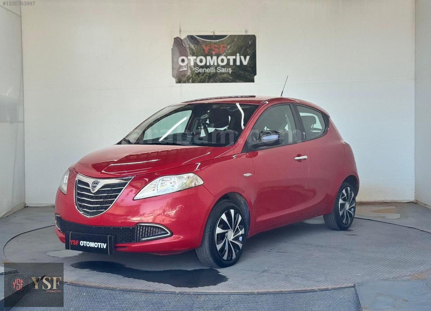 Galeriden Lancia Ypsilon 0.9 2013 Model İstanbul 101.000 km Kırmızı 4