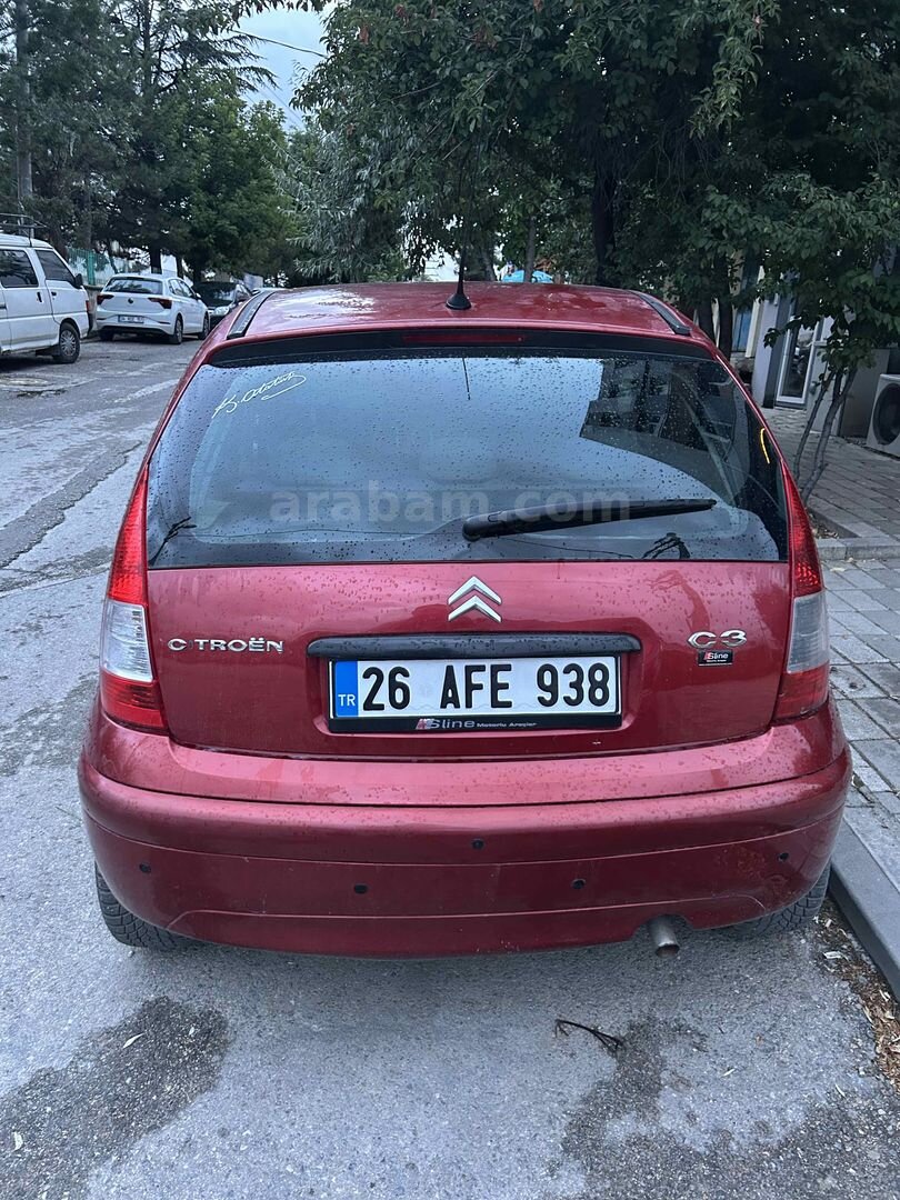 Sahibinden Citroen C3 1.6 SX 2007 Model Eskişehir 233.000 km Kırmızı 4