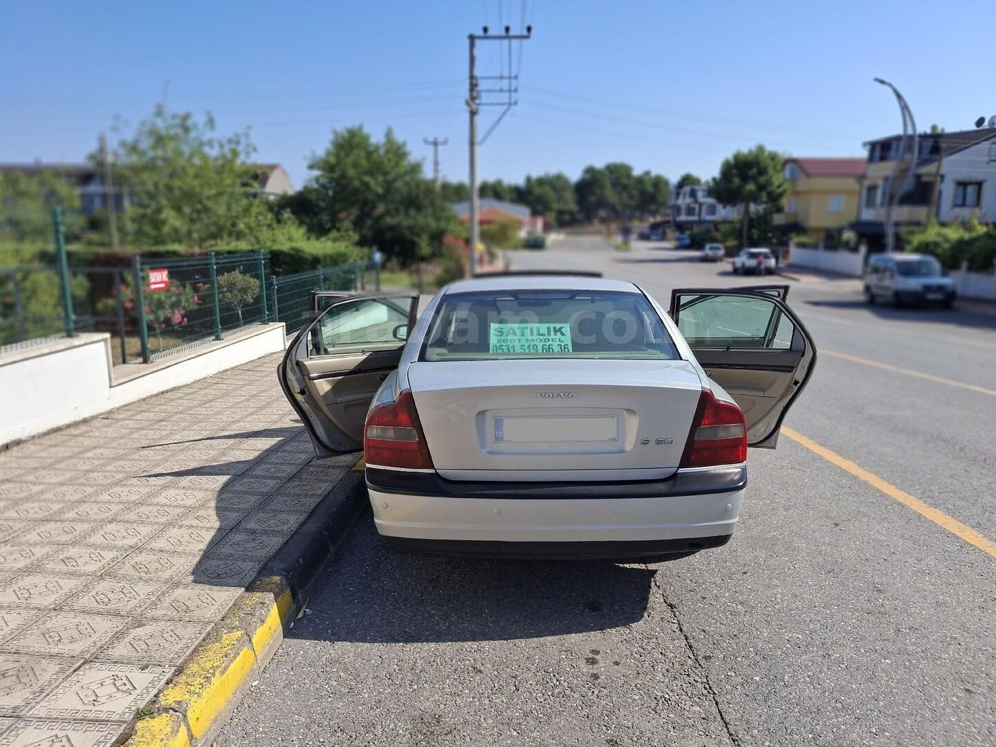 Sahibinden Volvo S80 2.0 T 2001 Model Sakarya 316.000 km Gri (Gümüş) 3