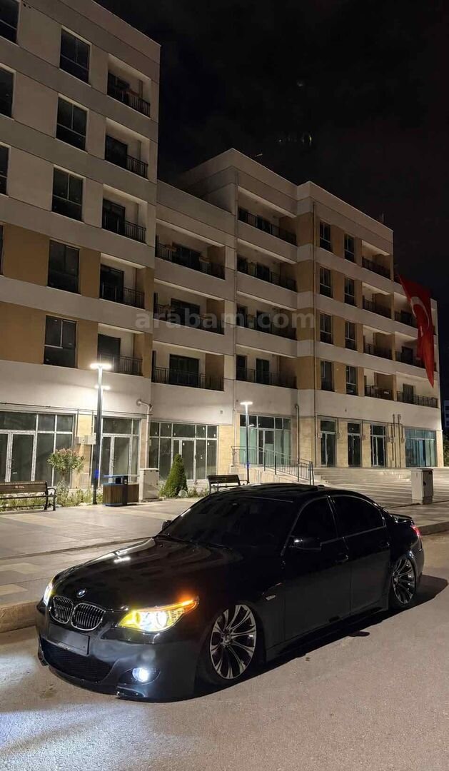 Sahibinden BMW 5 Serisi 520d Standart 2007 Model Hatay 467.000 km Siyah 3