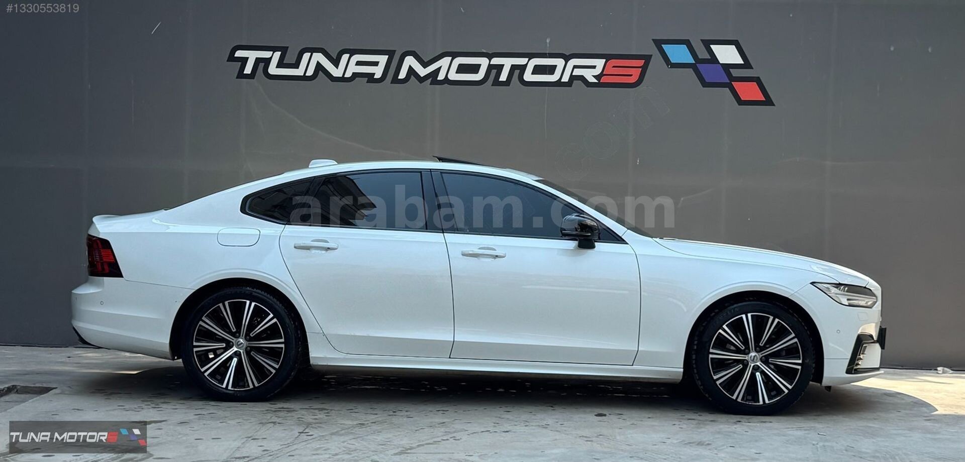 Galeriden Volvo S90 2.0 D B5 Plus Dark 2022 Model Antalya 112.950 km Beyaz 6