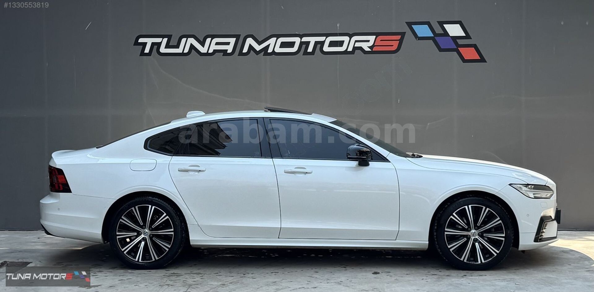 Galeriden Volvo S90 2.0 D B5 Plus Dark 2022 Model Antalya 112.950 km Beyaz 5