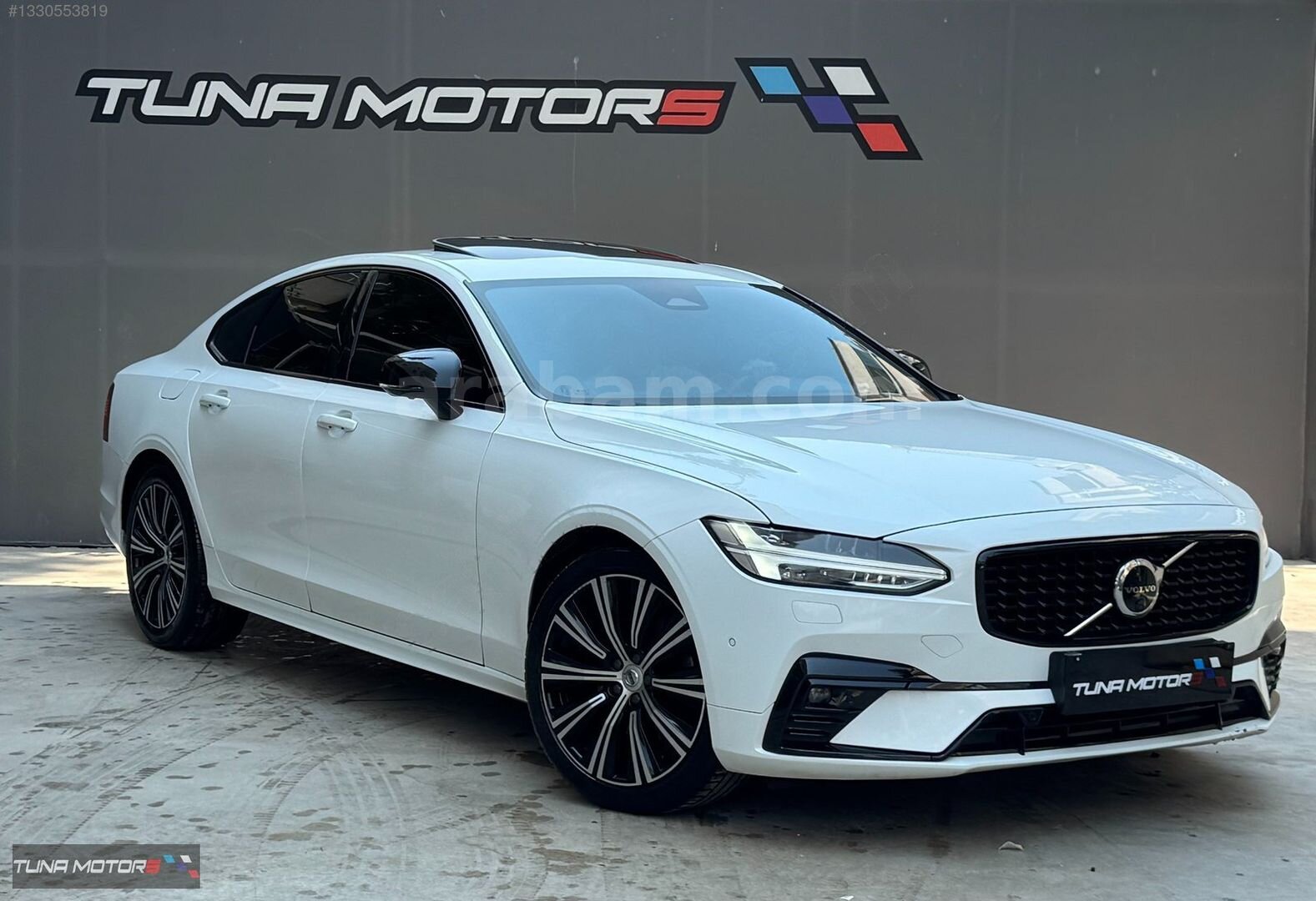 Galeriden Volvo S90 2.0 D B5 Plus Dark 2022 Model Antalya 112.950 km Beyaz 2