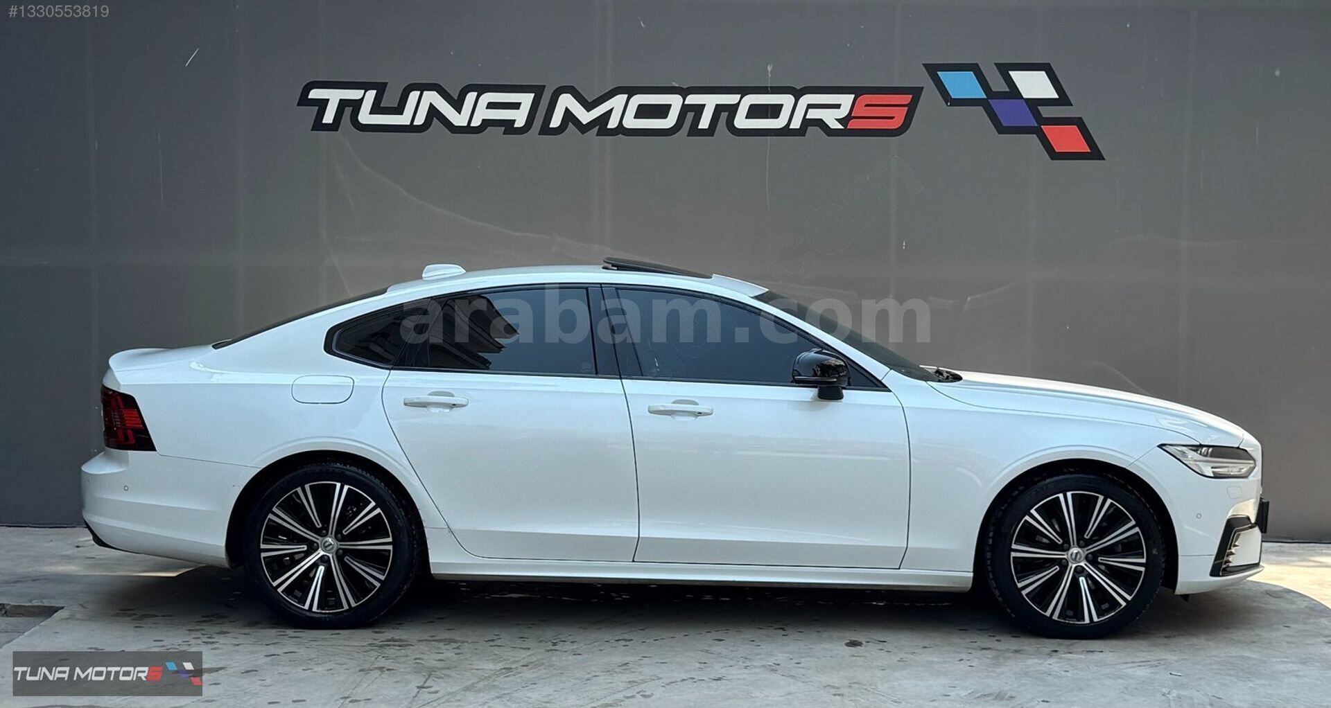 Galeriden Volvo S90 2.0 D B5 Plus Dark 2022 Model Antalya 112.950 km Beyaz 7