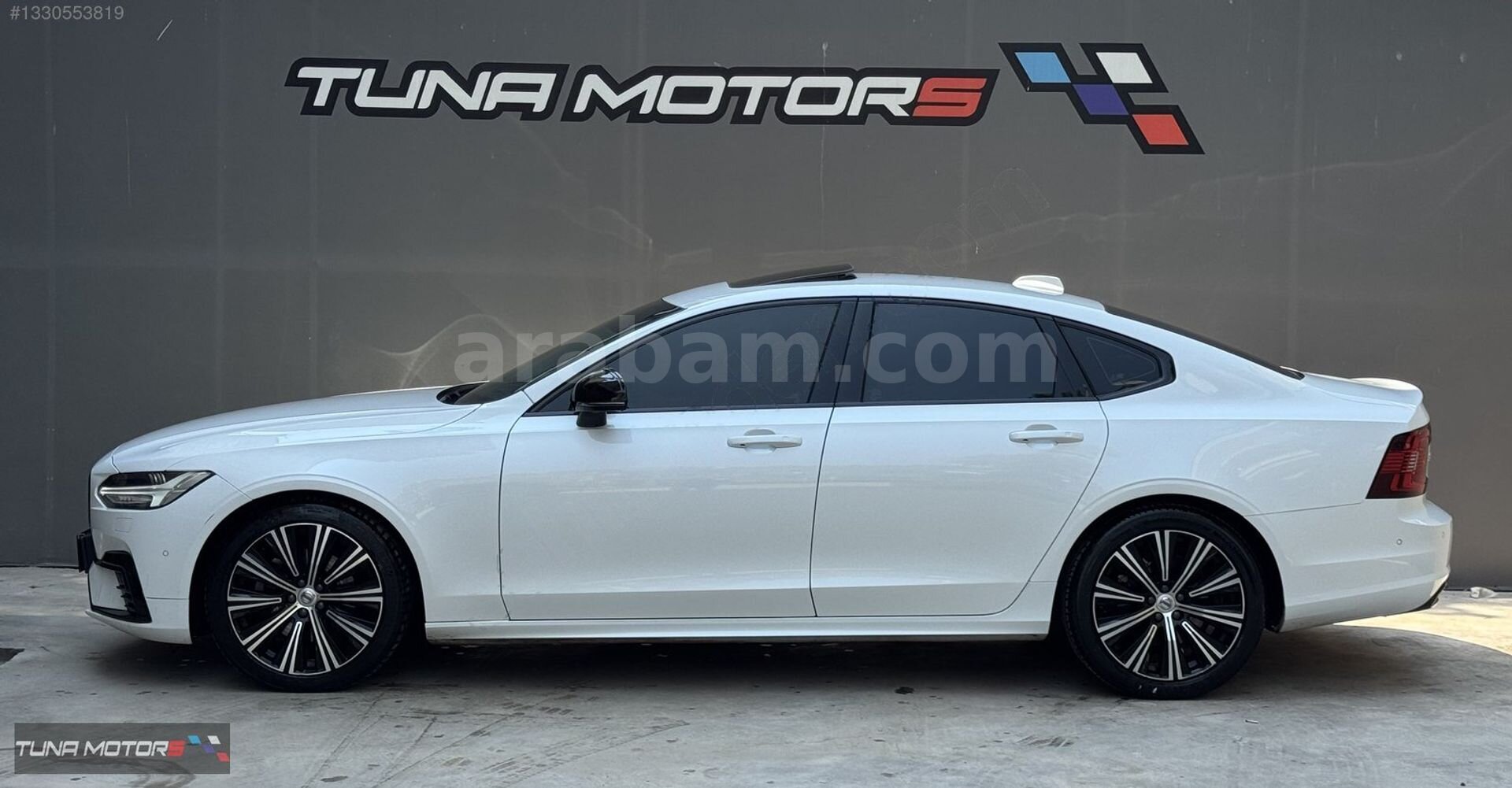 Galeriden Volvo S90 2.0 D B5 Plus Dark 2022 Model Antalya 112.950 km Beyaz 3