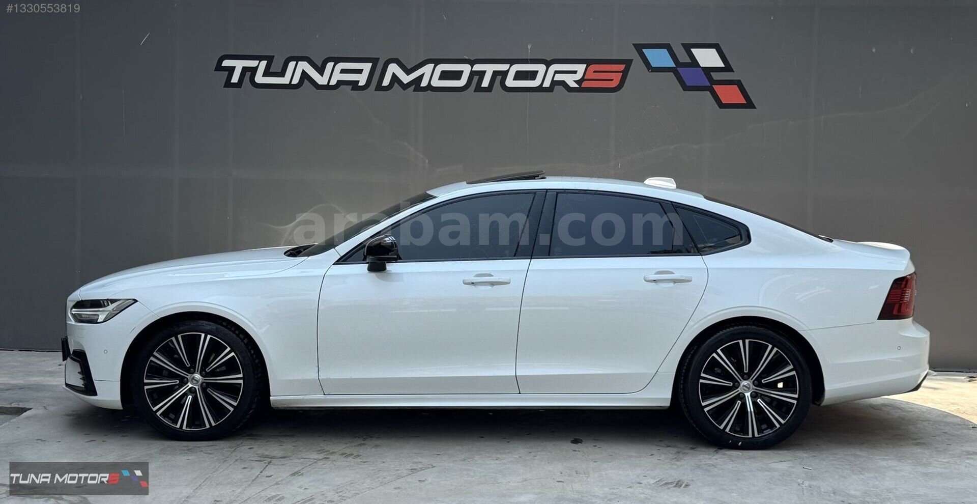 Galeriden Volvo S90 2.0 D B5 Plus Dark 2022 Model Antalya 112.950 km Beyaz 4