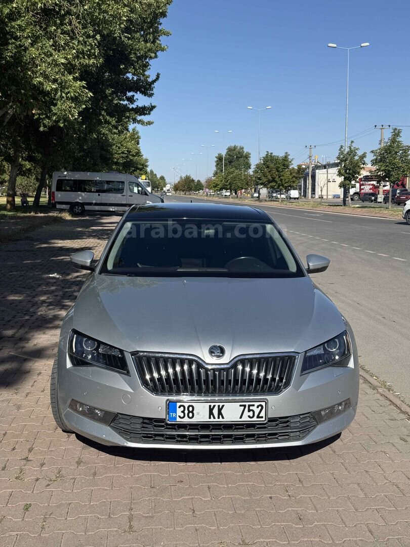 Sahibinden Skoda SuperB 1.6 TDI Prestige 2016 Model Kayseri 167.000 km Gri (Gümüş) 2