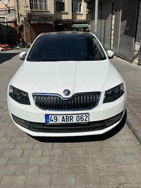 Sahibinden Skoda Octavia 1.6 TDI Style CR 2016 Model Muş 162.500 km Beyaz