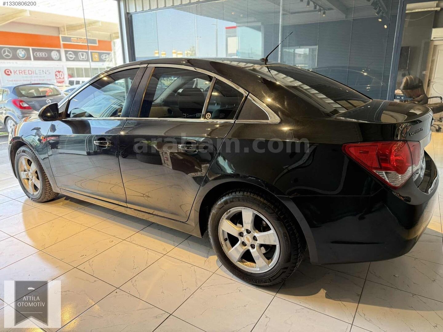 Galeriden Chevrolet Cruze 1.6 LS 2010 Model Kırklareli 210.000 km Siyah 7