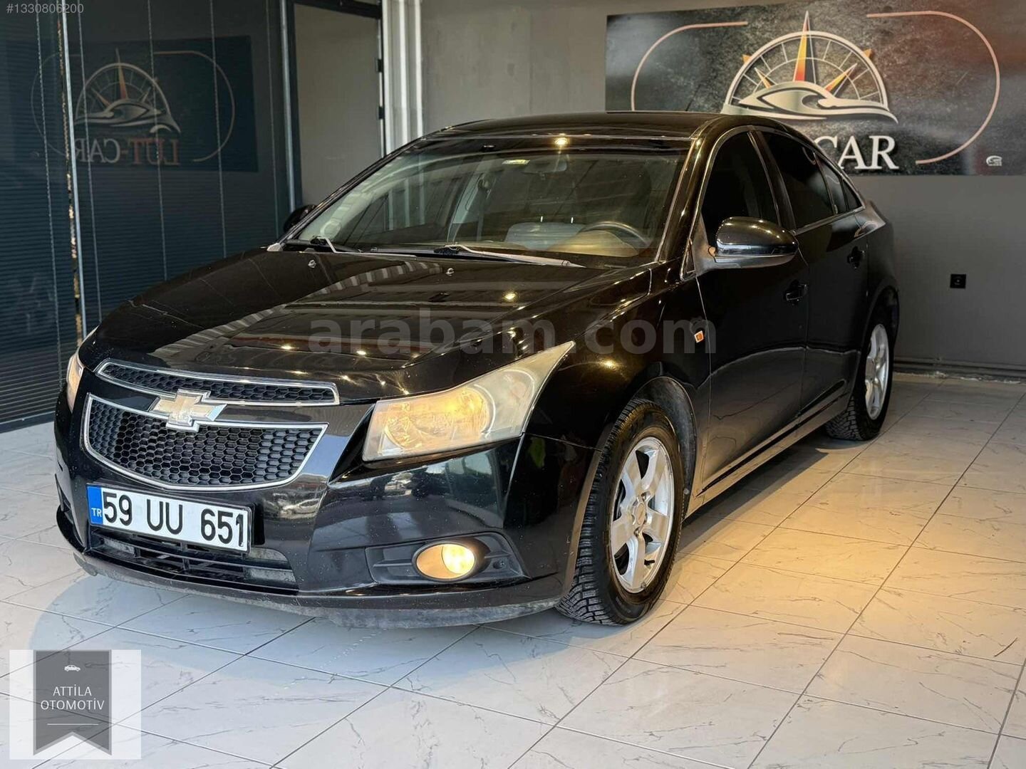 Galeriden Chevrolet Cruze 1.6 LS 2010 Model Kırklareli 210.000 km Siyah 2